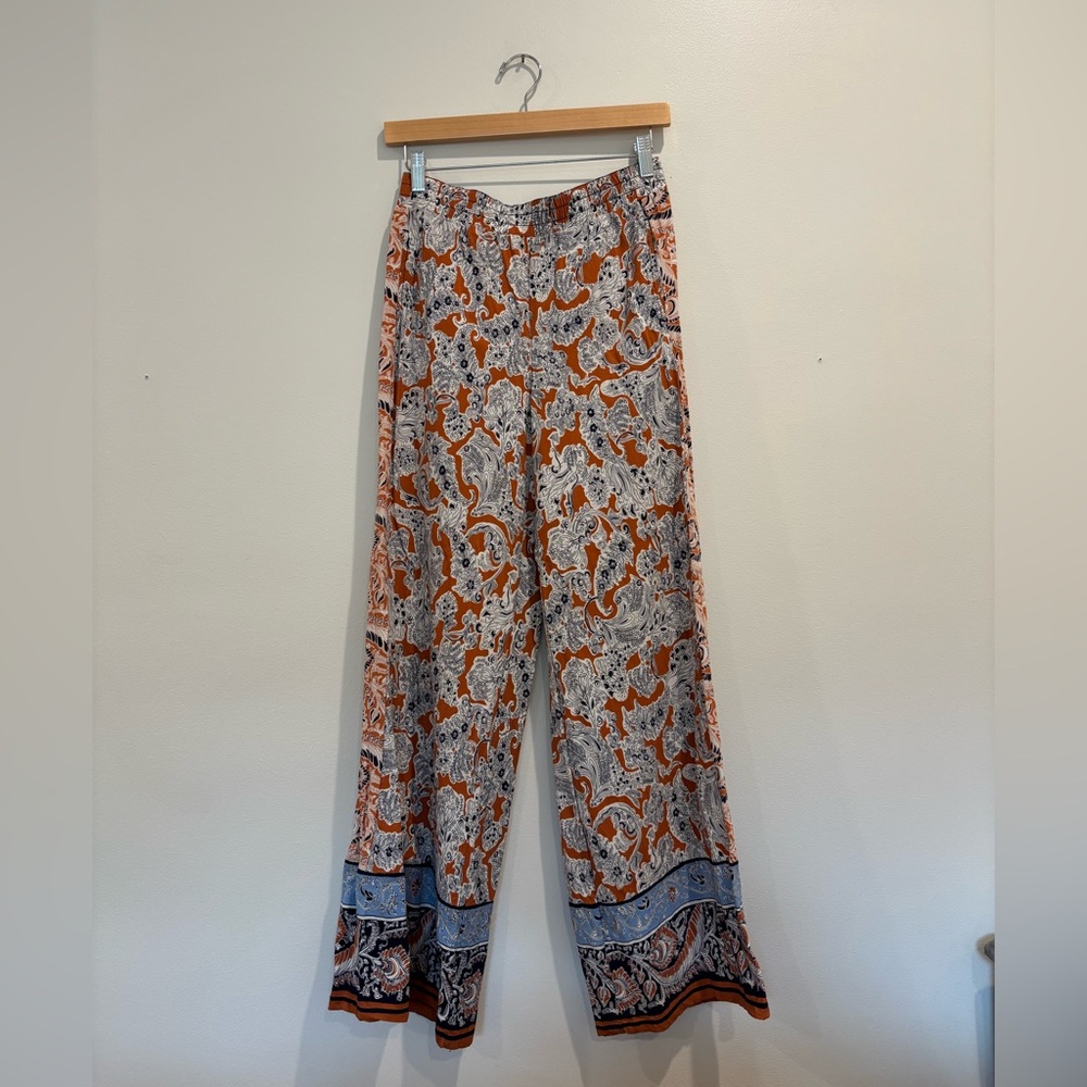 Anthropologie Hei Hei Boho Wide Leg Pants